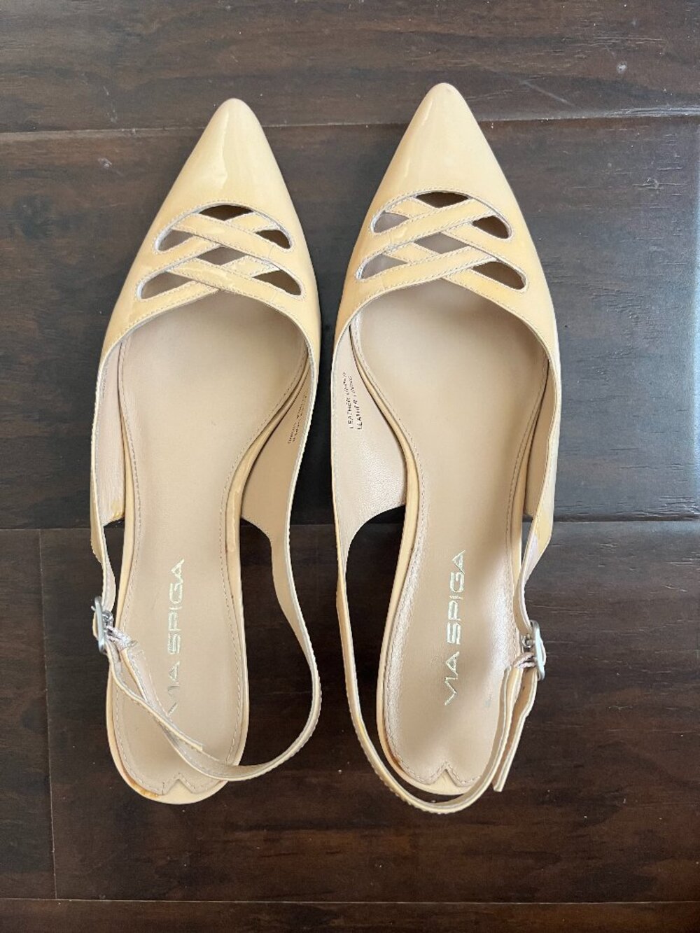 Via Spiga Kitten Heels Size 7.5 - Picture 1 of 6